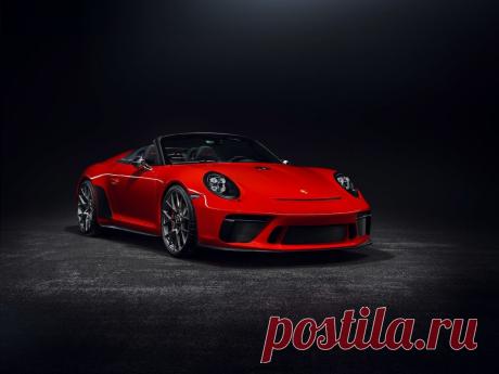 В Париже показали потрясающий Porsche 911 Speedster | Заметки про интересные автомобили | Яндекс Дзен