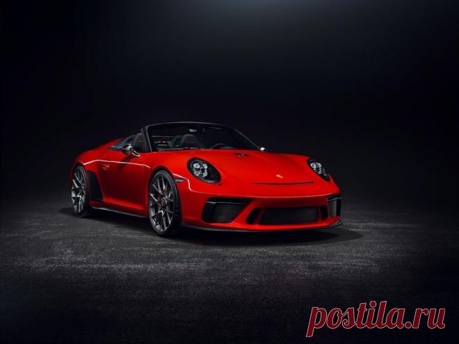 В Париже показали потрясающий Porsche 911 Speedster | Заметки про интересные автомобили | Яндекс Дзен