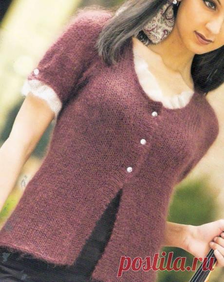 Кофточка с короткими рукавами Viola