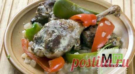 Тетерев, тушенный по-венгерски - кулинарный рецепт. Миллион Меню