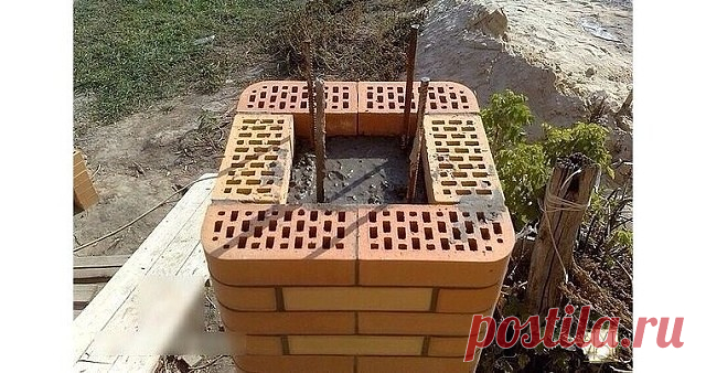 Столбики своими руками