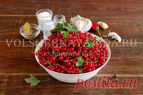 Соус из красной смородины к мясу | Волшебная Eда.ру