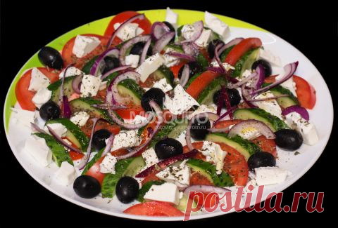 Салат Хорьятики или просто Греческий | 4vkusa.ru