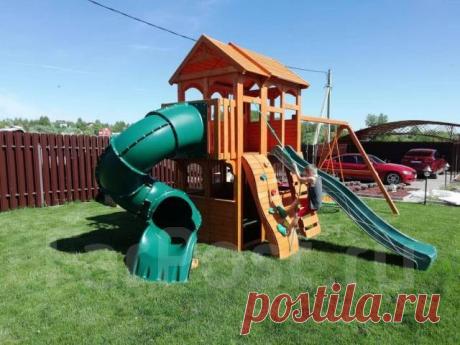 Детские площадки для дачи, городки и комплексы для детей - Сад и огород во Владивостоке Товары для сада и огорода. Цена: 151 400₽. Новый. Под заказ. Новинка от компании SideHouse. Детские игровые площадки произведены по международным стандартам и отвечают всем требованиям безопасности. Древесина КЕДРА, из которой изготовлены детские площадки, проходит специальную предварительную просушку и обработку водоотталкивающим средством. МОДЕЛЕЙ ДЕТСКИХ ПЛОЩАДОК МНОГО. РАЗНЫЕ РАЗМЕР...