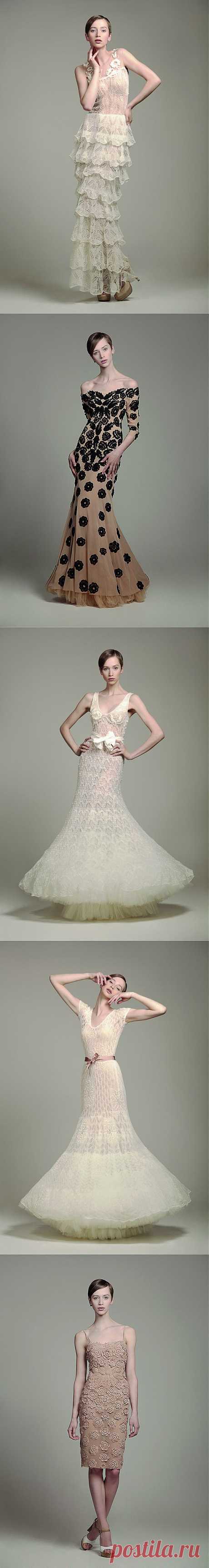 ВЯЗАНЫЕ ПЛАТЬЯ Kristina Viirpalu.