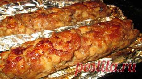 Колбаса в фольге из курицы