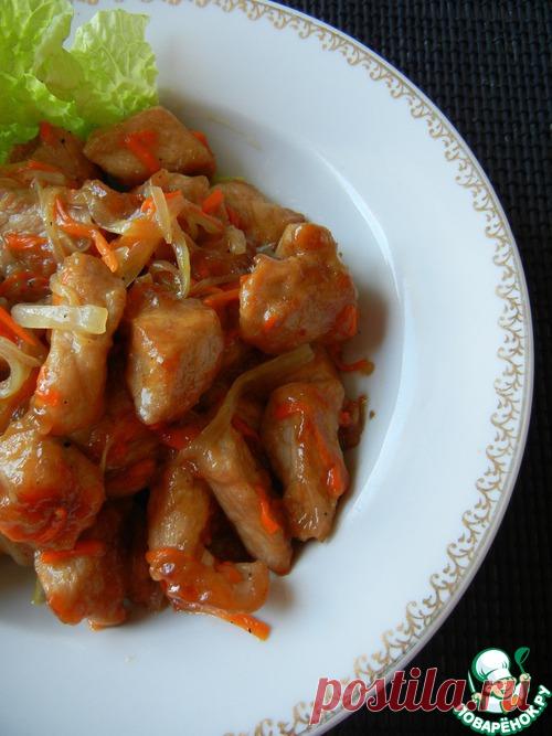 Свинина по-китайски в кисло-сладком соусе – кулинарный рецепт