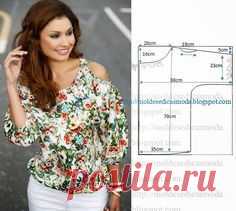 Moldes Moda por Medida: BLUSA FÁCIL DE FAZER - 6 | mis preferidos