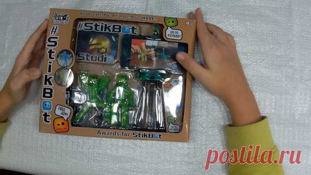 Распаковка игрового набора StikBot. : Видео. Румянцевых