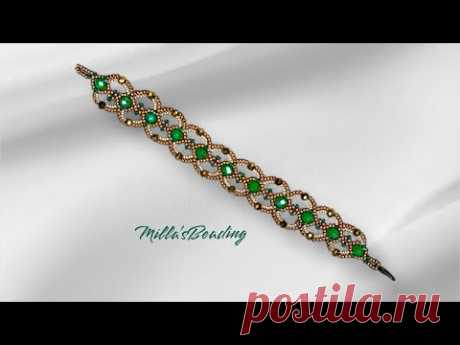 Rachel Beading Bracelet 💎 #beads #beadsjewellery #beadingtutorials