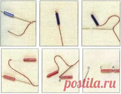 Вышивка стеклярусом. Подробно.