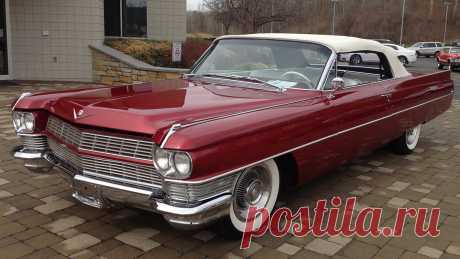 1964 Cadillac Coupe Deville Convertible / W177 / Indy 2017 / Аукционы Mecum 1964 Cadillac Coupe Deville кабриолет представлен как Лот W177 в Индианаполисе, в