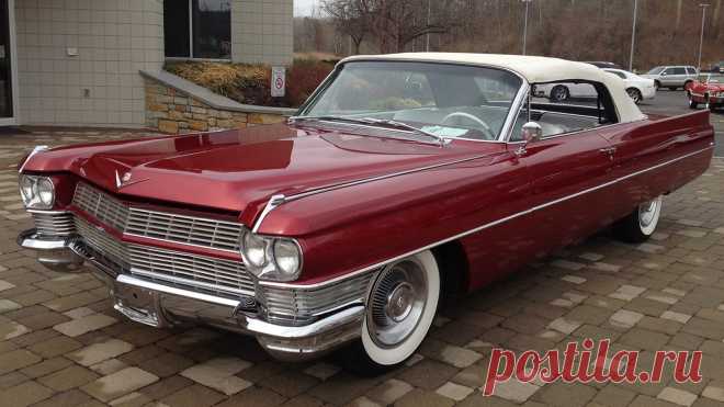 1964 Cadillac Coupe Deville Convertible / W177 / Indy 2017 / Аукционы Mecum 1964 Cadillac Coupe Deville кабриолет представлен как Лот W177 в Индианаполисе, в