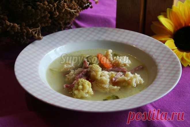 Легкий суп с овощами и клецками: пошаговый рецепт с фото