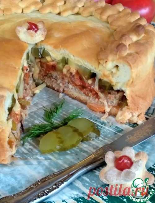Закрытый мясной пирог "Сытный"