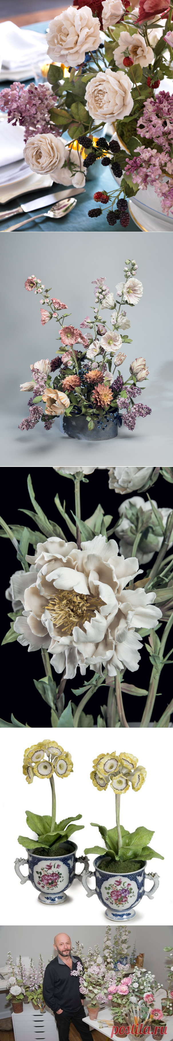 Скульптор цветов Владимир Каневский