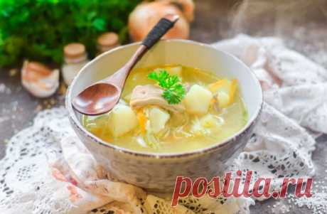 Куриный суп с вермишелью и картошкой — Сад Заготовка