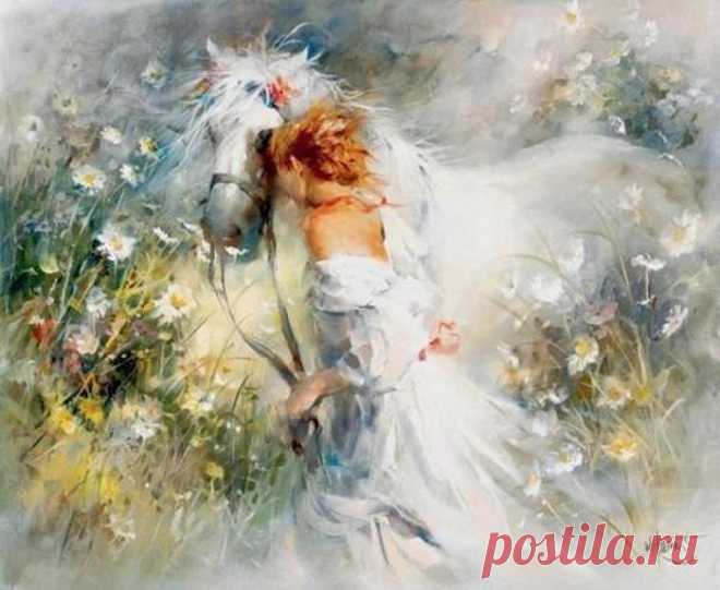 Легкость бытия в картинах художника Вильяма Хенритса