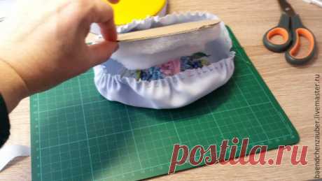 Вышиваем лентами чудесную шкатулку - Ярмарка Мастеров - ручная работа, handmade