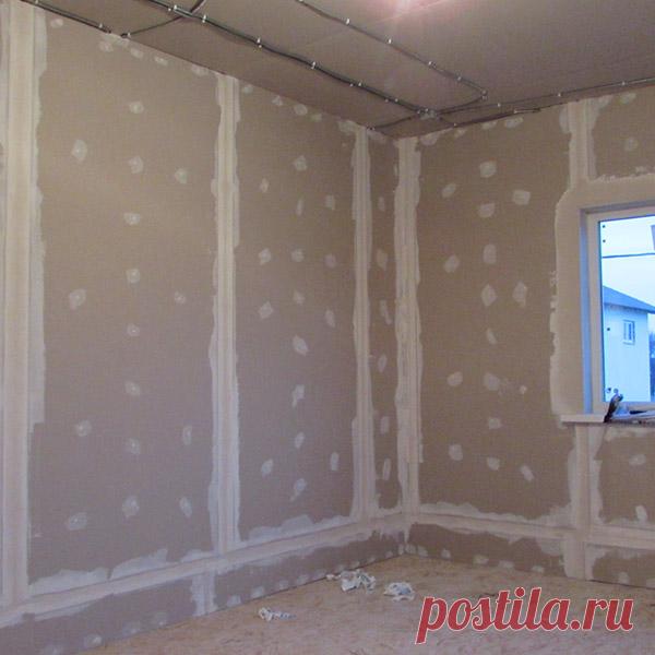 Чем лучше всего укреплять стену из гипсокартоновых листов