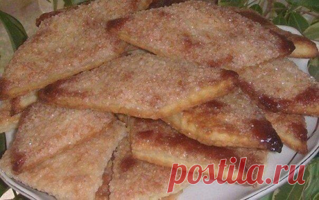 Простое в приготовлении и очень вкусное ,хрустящее печенье