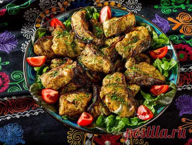 Очень вкусный шашлык получается из сома! - Будет вкусно - Социальная сеть 