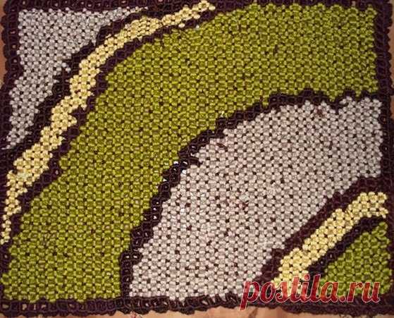 Вязание крючком ковриков на пол - 11 вариантов (схемы, описание,мк)