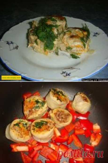 Рулетики с начинкой