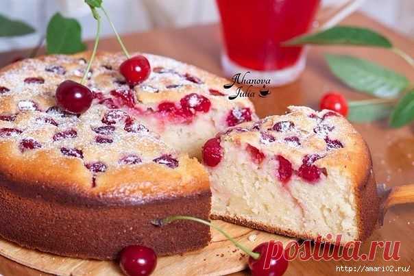 Вишнёвый пирог.