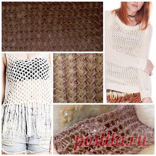 Knitting&Design: Попала в сети.(Ребристая турецкая сетка)
