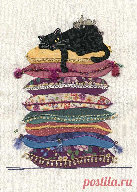 Кошка- это тот же лев, лишь размером поизящней! Jane Crowther/Джейн Кроутер.
