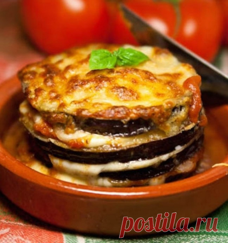 ЗАПЕЧЕННЫЕ БАКЛАЖАНЫ С СЫРОМ МАЦАРЕЛЛА