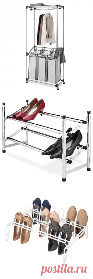 Whitmor Chrome Laundry Center
