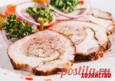 5 рецептов вкуснейших рулетов из свиного сала