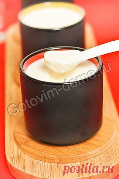 Рецепт: Домашний йогурт