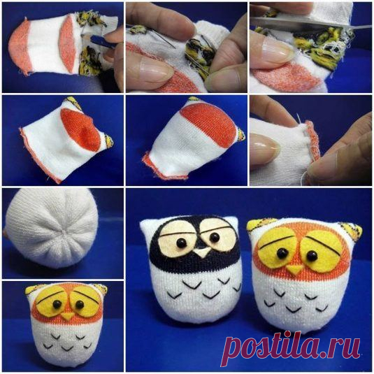 Неожиданные и удивительные поделки из носков