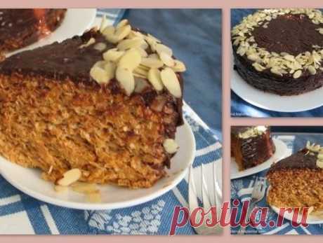 Вафельный торт со сгущенкой и шоколадом Никакой мороки и выпечки!