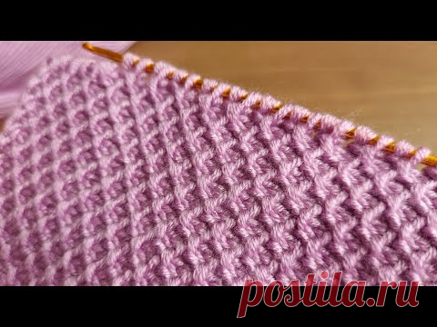 Super Easy Tunisian Knitting - Tunus Örgü Modeli
