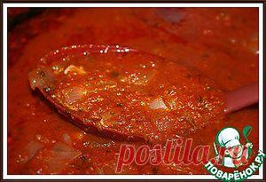 Домашний соус "Маринара" - кулинарный рецепт
