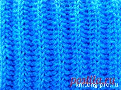 Гофрированная резинка - knitting-pro.ru - От азов к мастерству