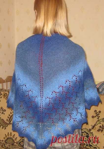 шали "Ижбель", дизайнер Изольда Тигу, перевод Марии Матвеевой