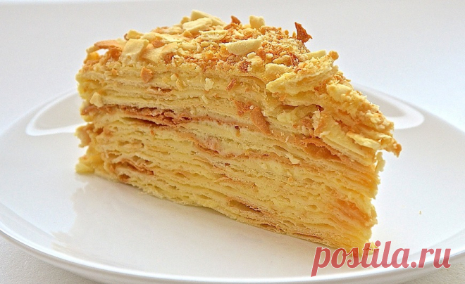 Торт «Наполеон» — Простые и вкусные рецепты
