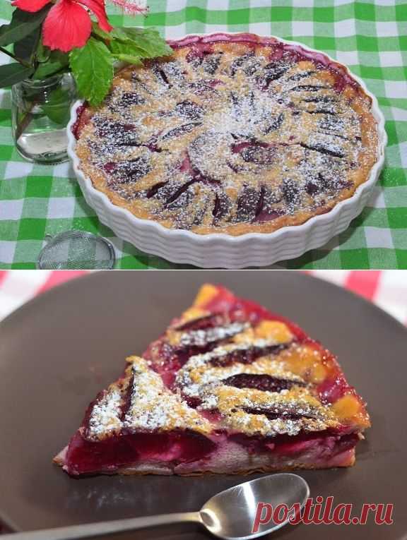 Как приготовить клафути со сливами - рецепт, ингридиенты и фотографии