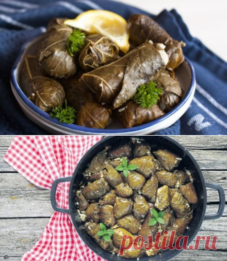 Лозови сарми с пилешко месо - Лакомник.БГ - бързи и вкусни рецепти