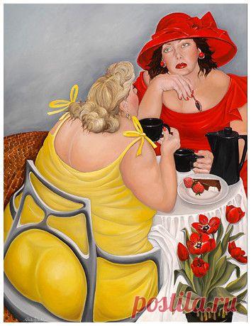 Анекдоты про двух подруг | ЖЕНСКИЙ МИР