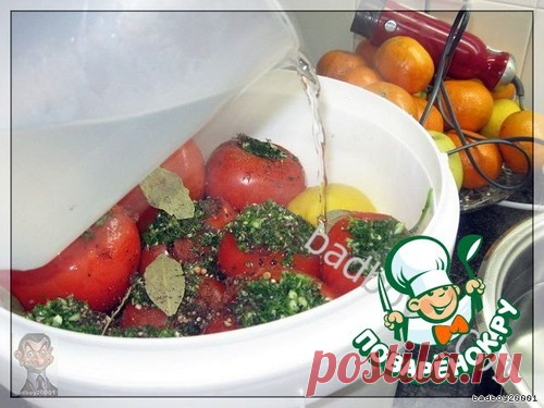Помидоры Кулинарный рецепт
