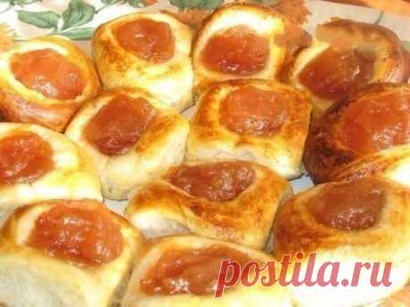 Ватрушки &quot;Школьные&quot; с яблочным повидлом