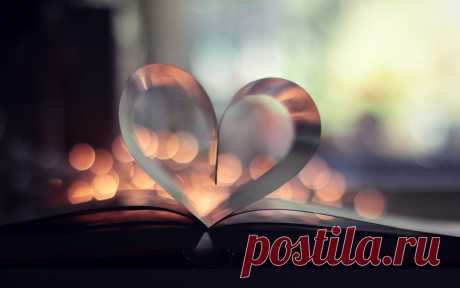 книга, книжка, страницы, боке, сердце обои на рабочий стол и картинки 59346