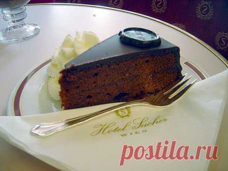 ЗНАМЕНИТЫЙ ТОРТ SACHER (ЗАХЕР)