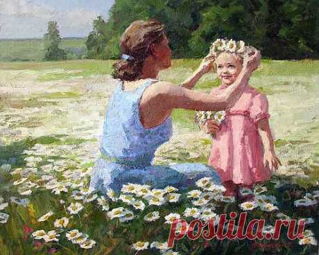 Колоски стих про маму